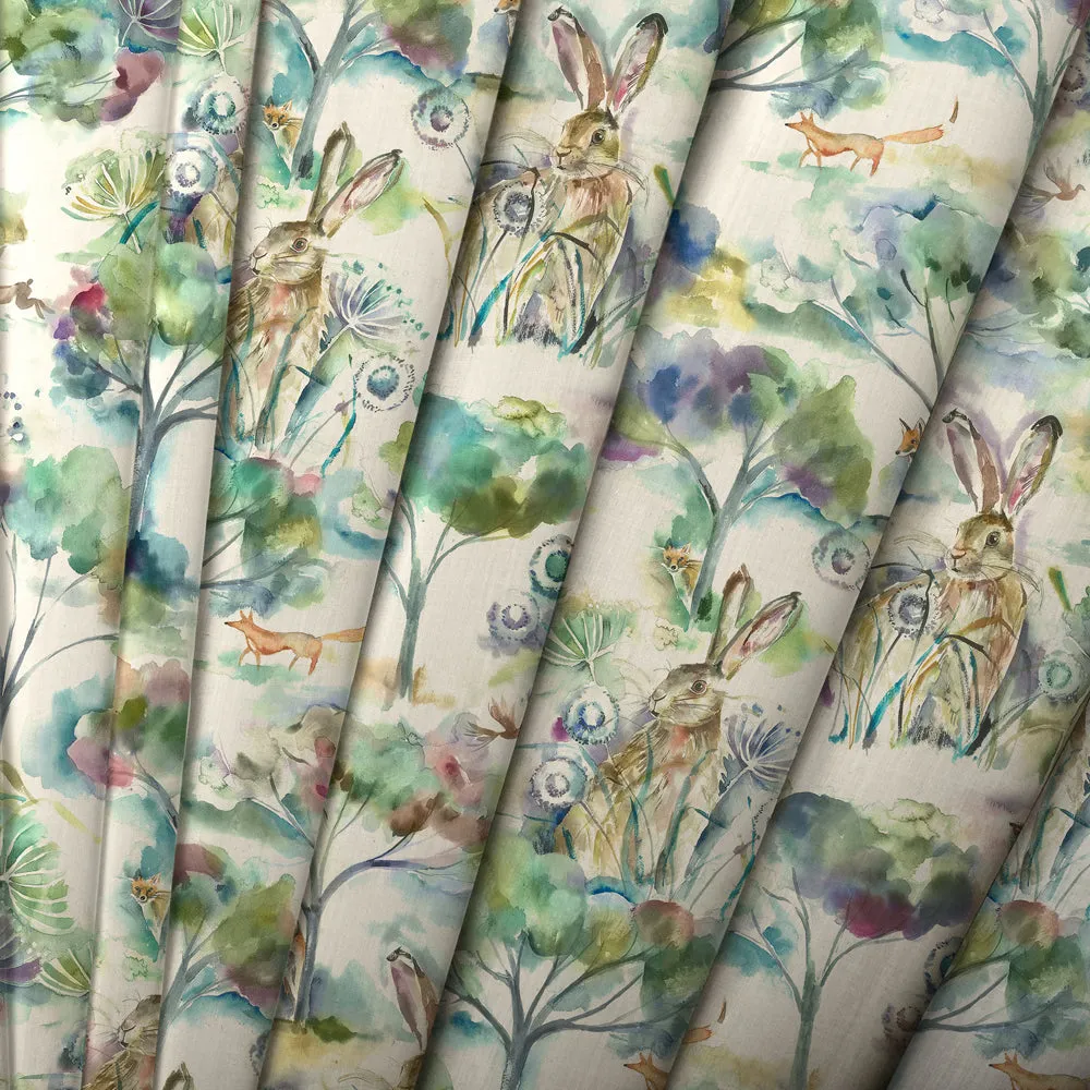 Grassmere Printed Cotton Made to Measure Roman Blinds Sweetpea