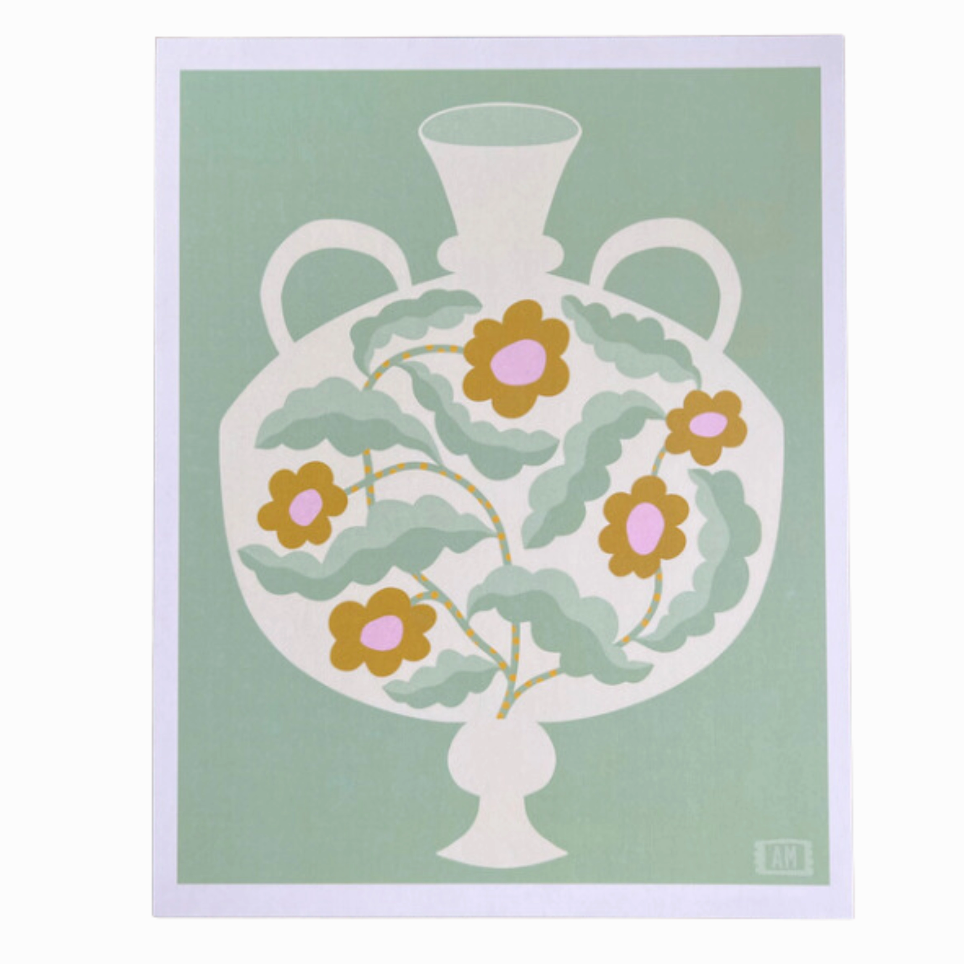 GREEN DREAM minimalist art object  