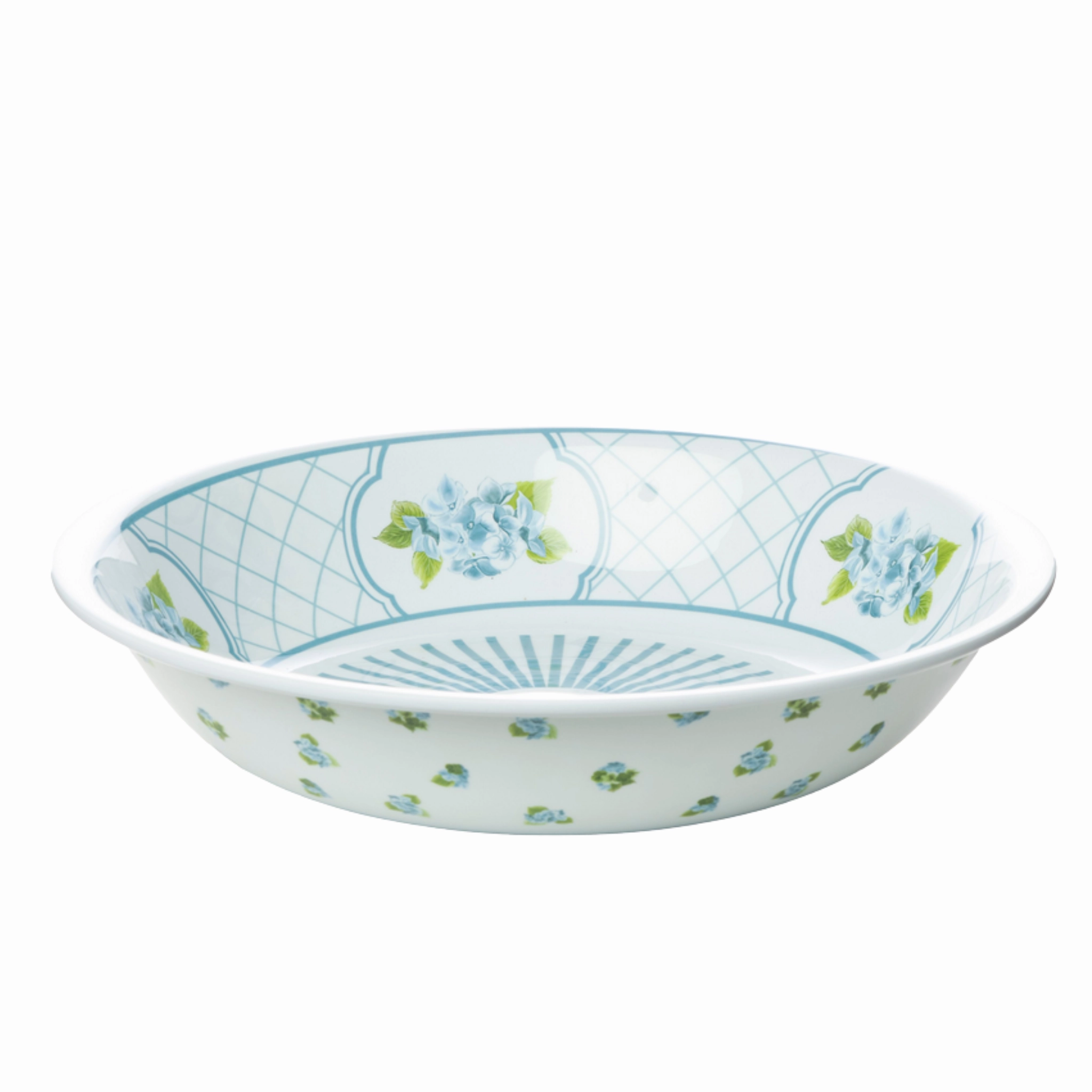 Green Hydrangea Melamine Dinnerware Collection