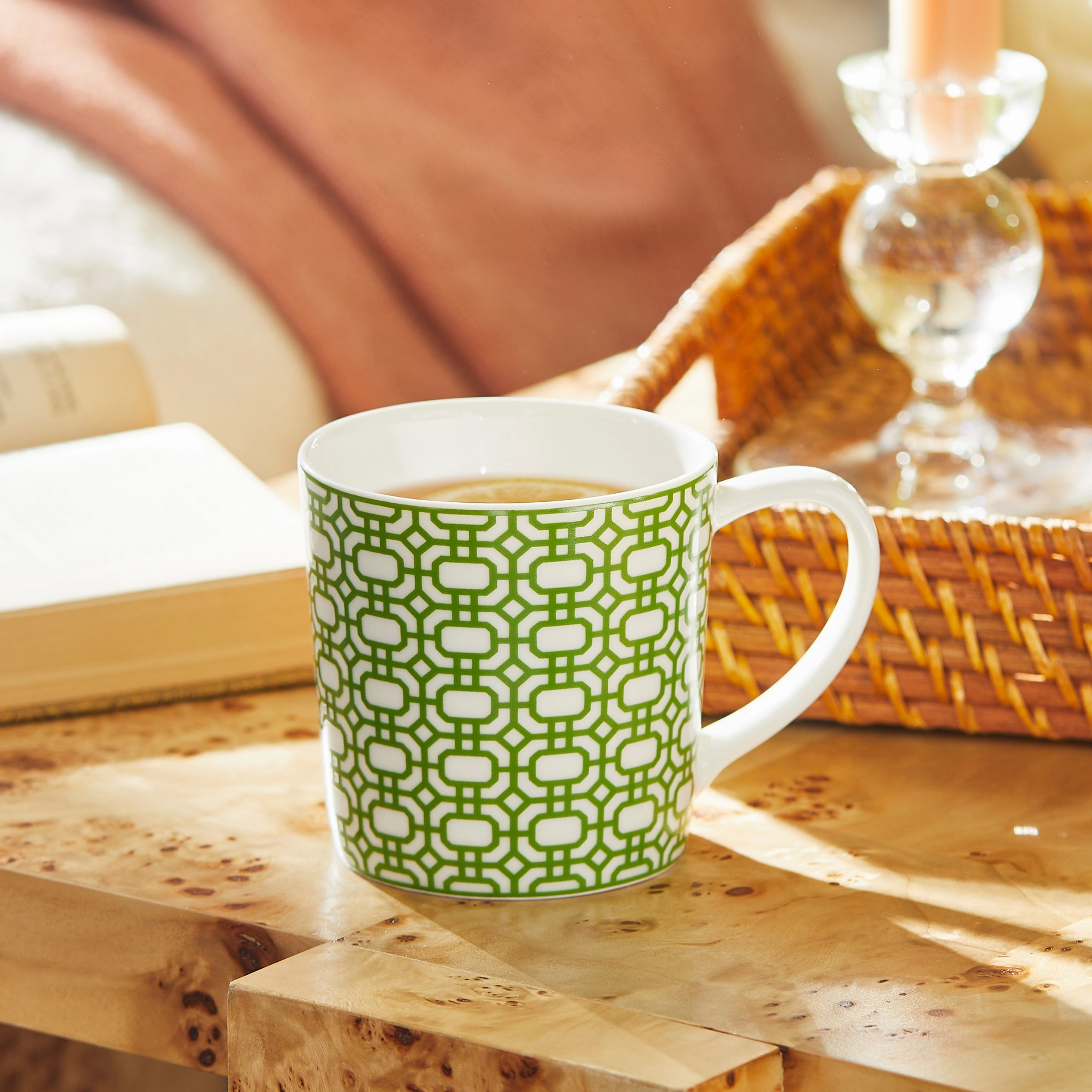 Green Newport Garden Gate Mug