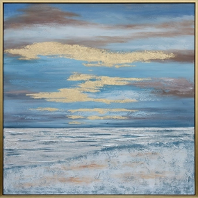 Halfmoon Oil Handmade Painting artistic wall mural