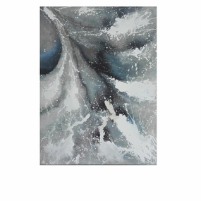 HAND PAINTED ART 60 X 80 X 2'' artistic wall mural