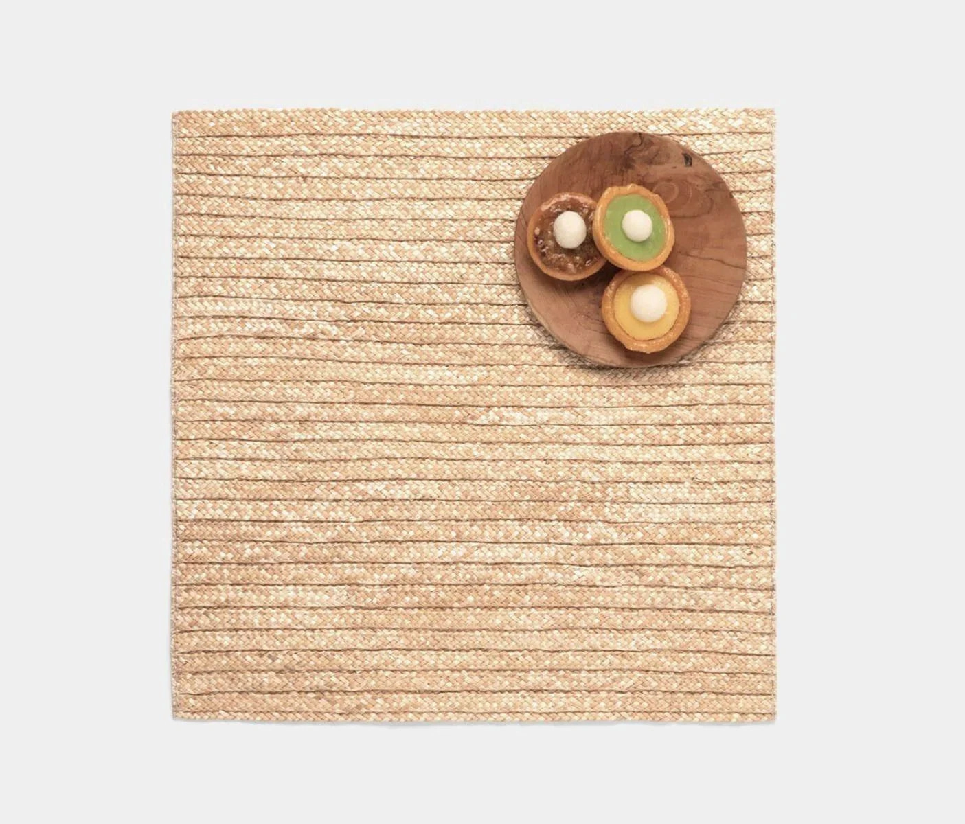 Handwoven Straw Placemats in Natural