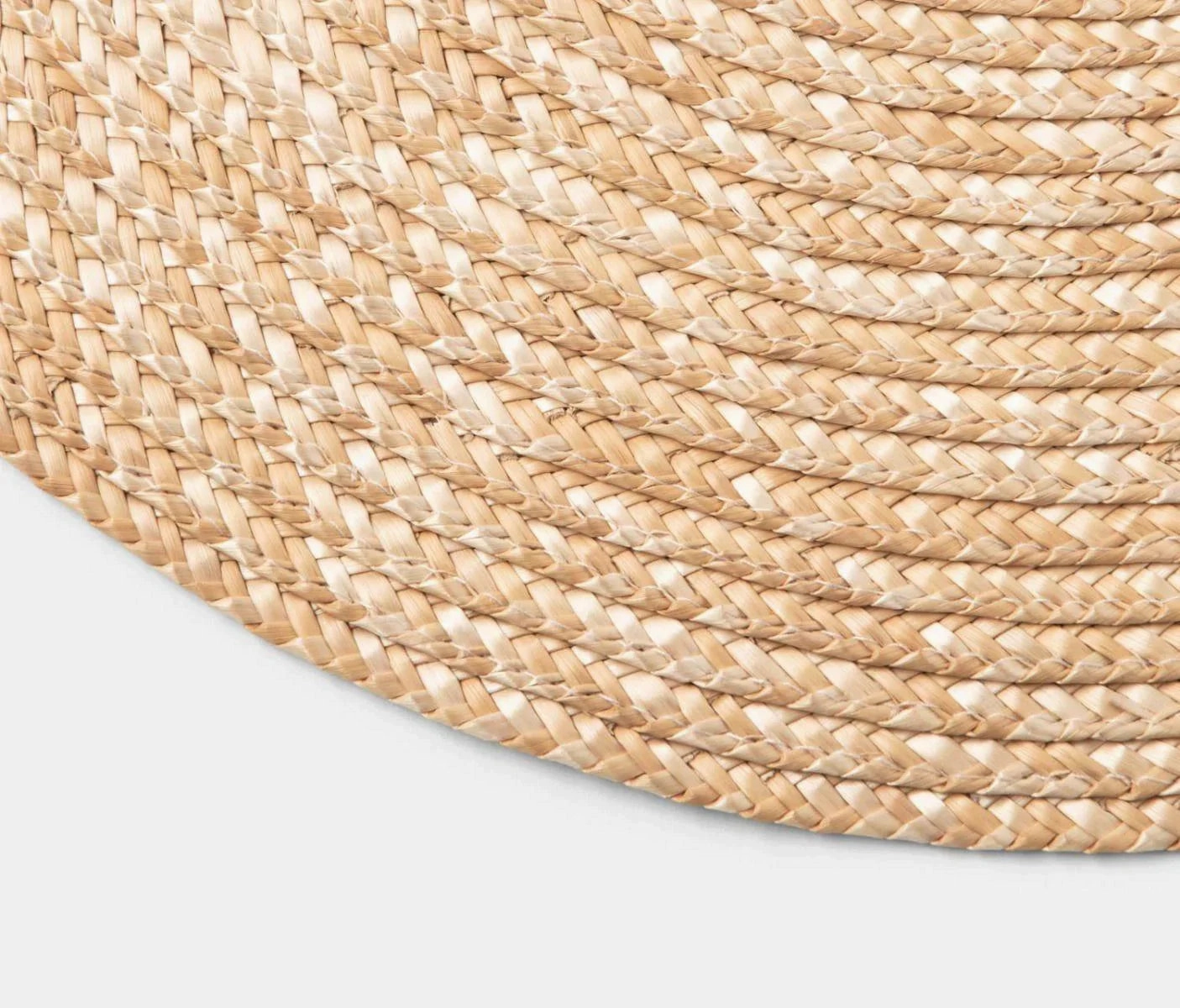 Handwoven Straw Placemats in Natural