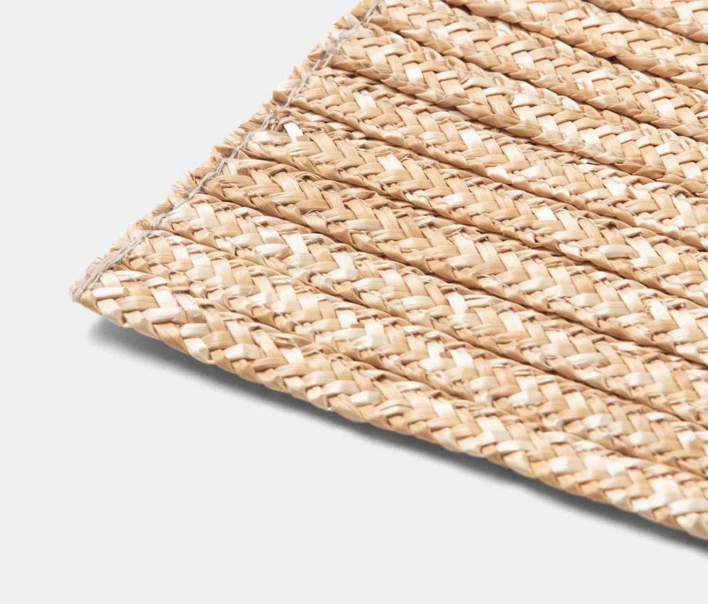 Handwoven Straw Placemats in Natural