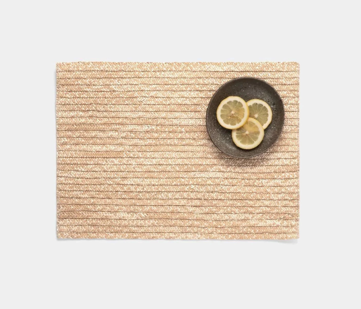 Handwoven Straw Placemats in Natural