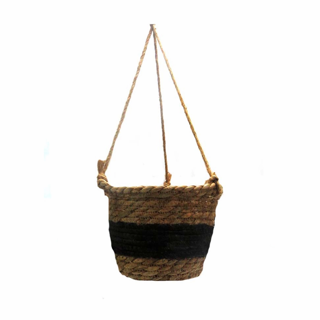 Hanging Black Belt Basket