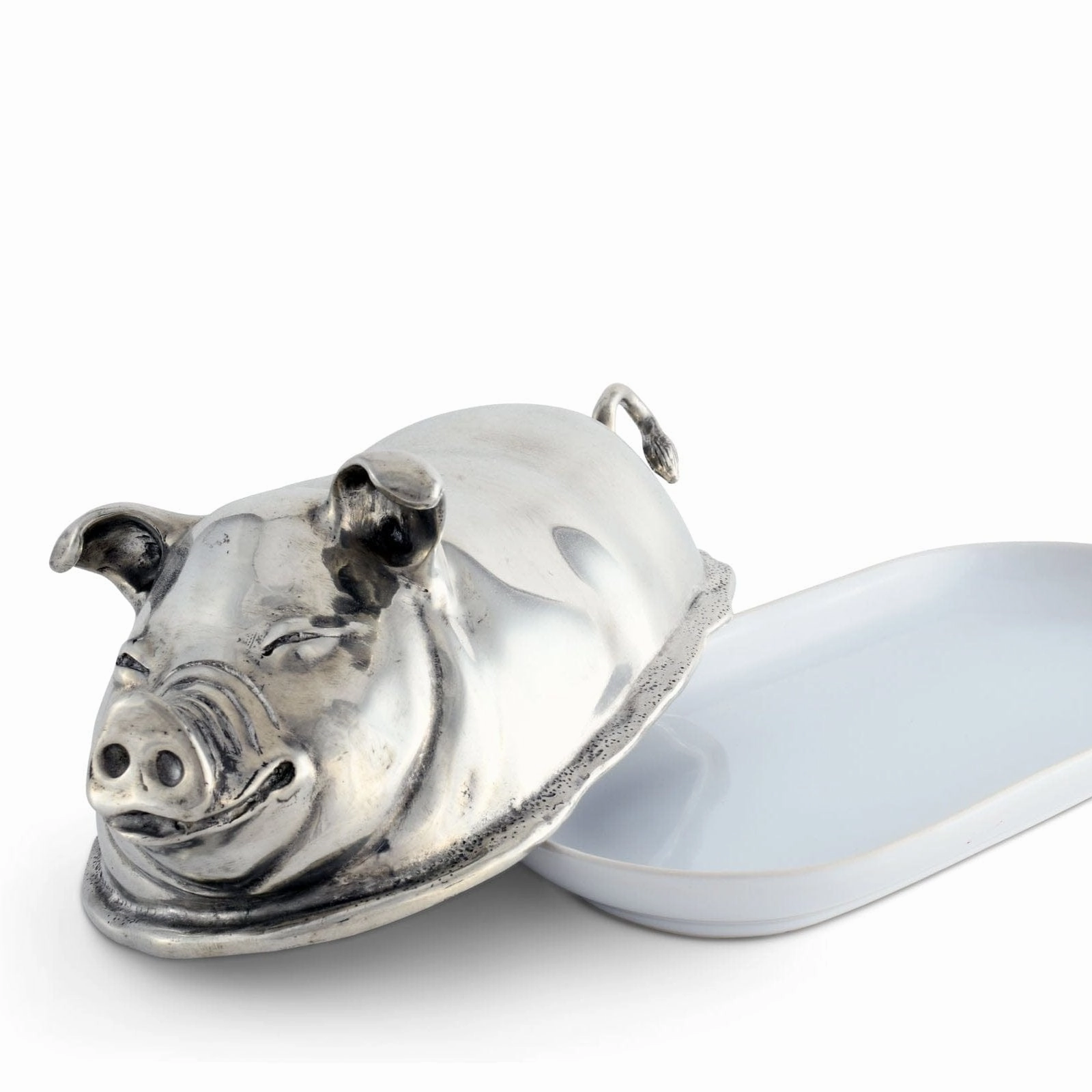 Happy Pig Butter Dish