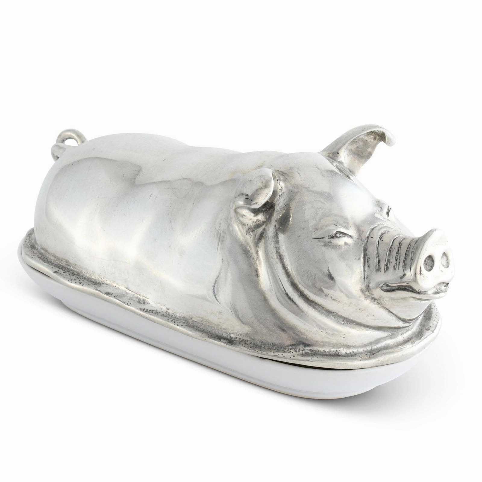 Happy Pig Butter Dish
