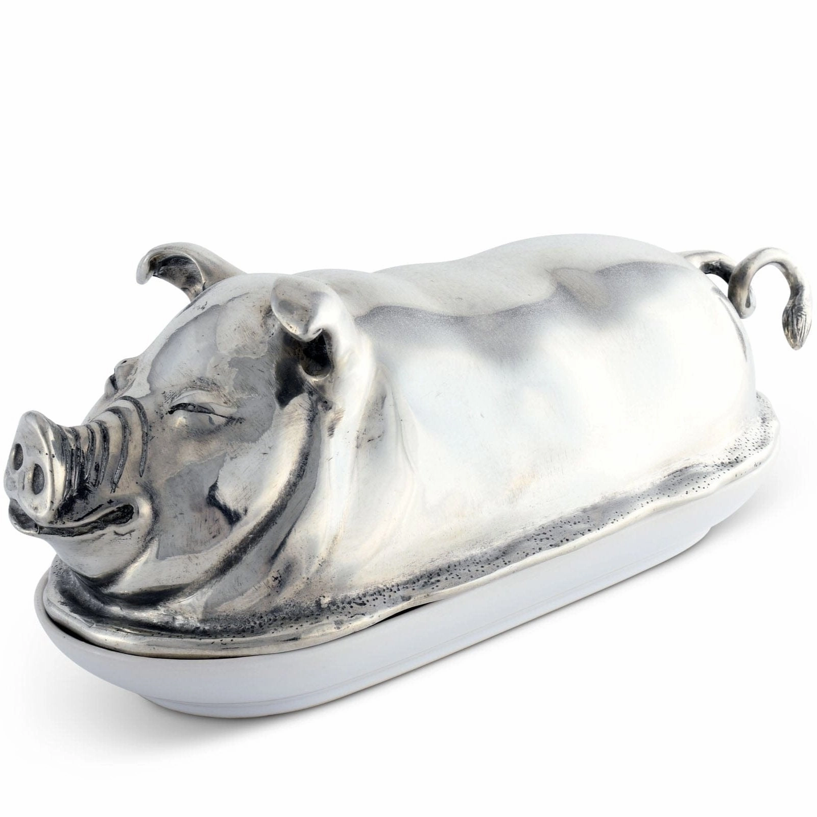 Happy Pig Butter Dish