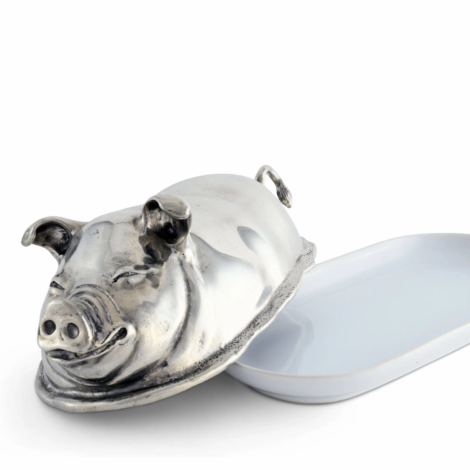 Happy Pig Butter Dish