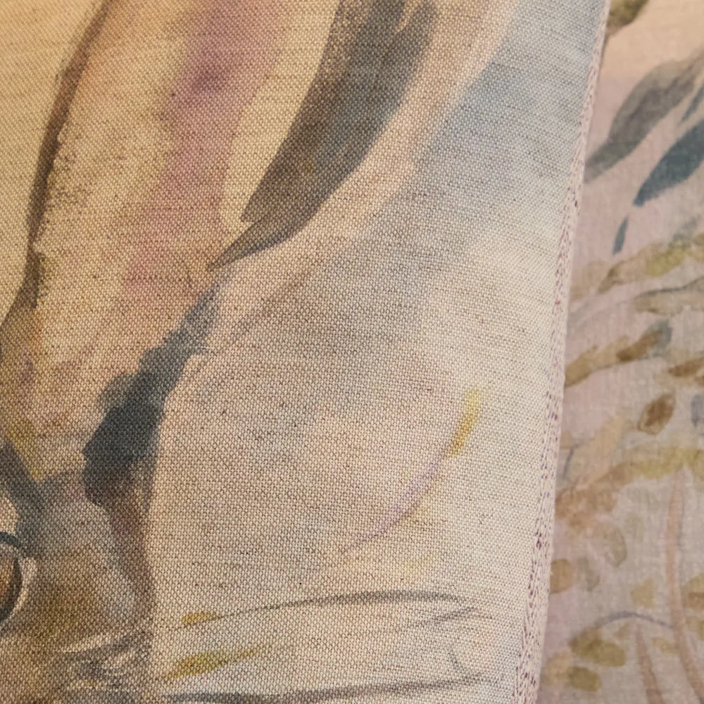 Harriet Hare Printed Cushion Natural