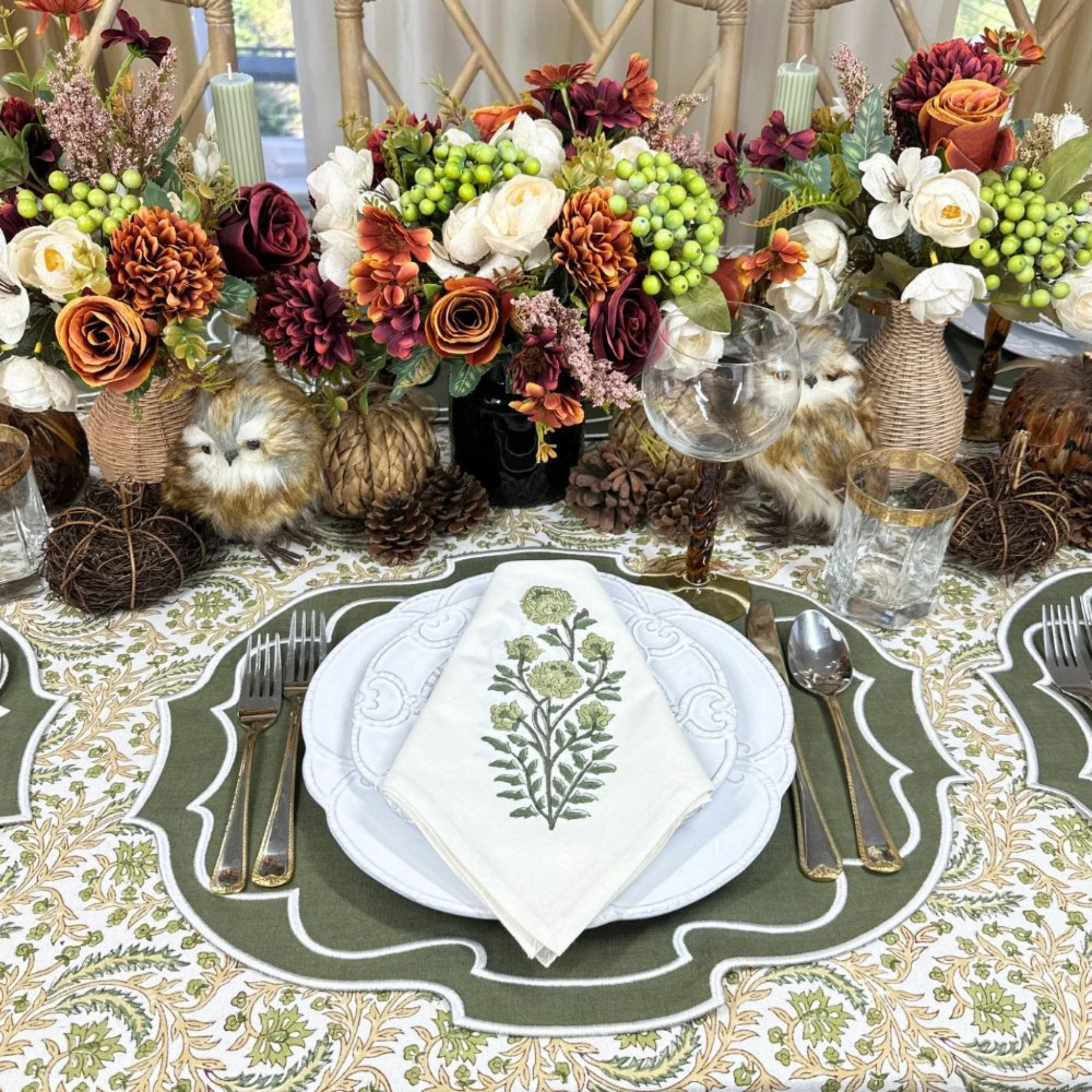 Harvest Fable Tablecloth