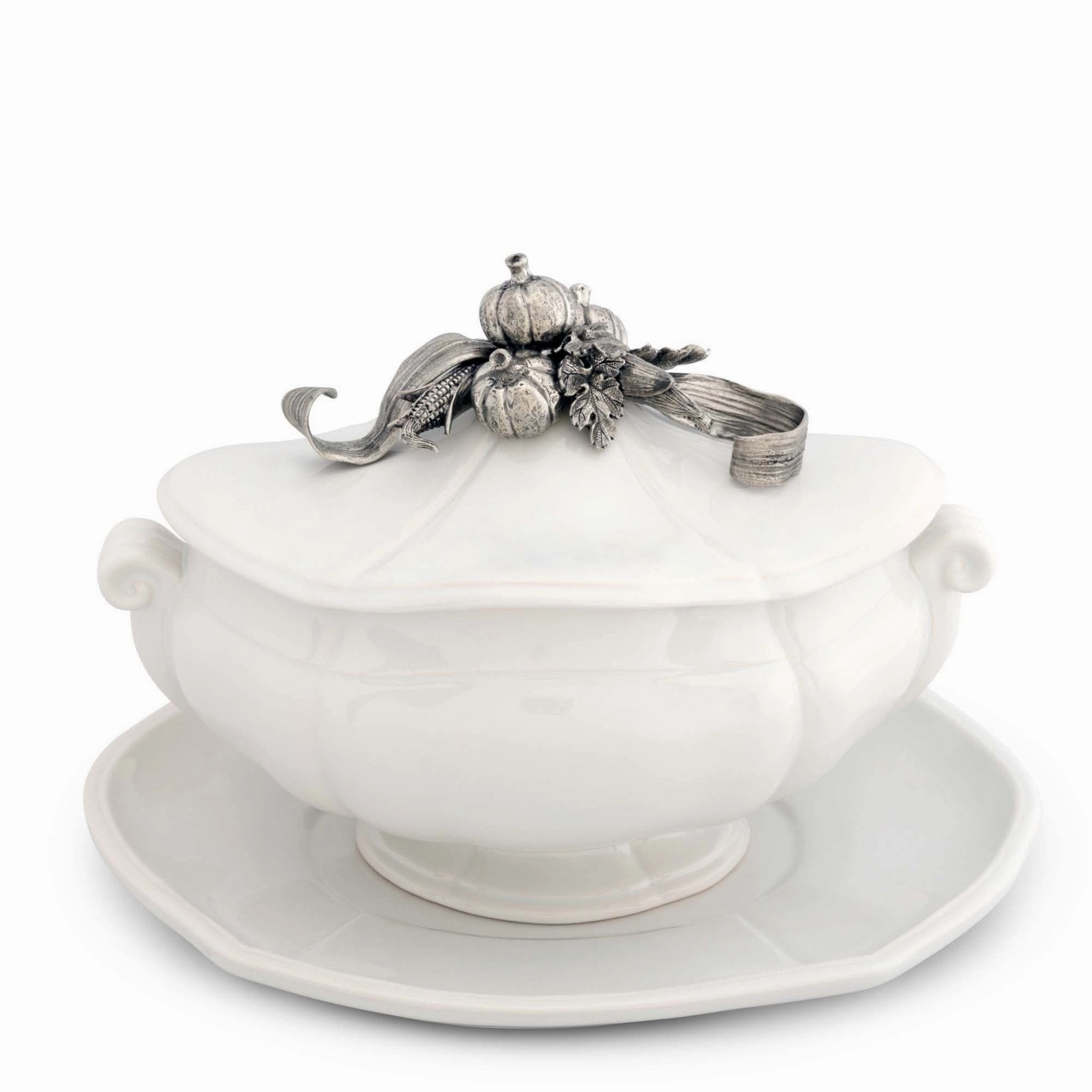 Harvest Soup Tureen mini desktop sculpture