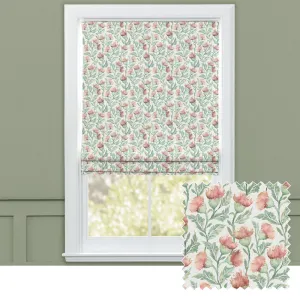 Hawick Printed Cotton Made to Measure Roman Blinds Rust Cream modern fashion rug  