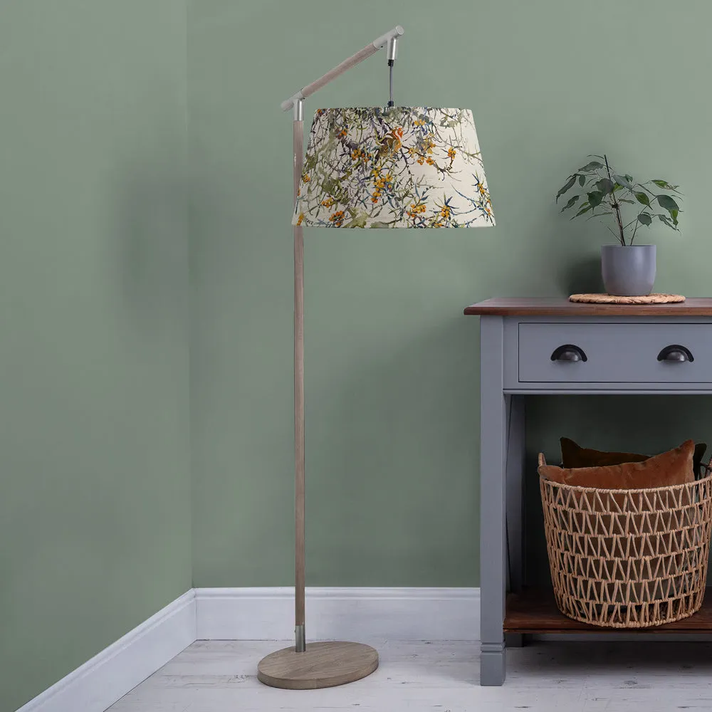 Hawthorn Quintus Taper & Quintus Complete Floor Lamp Grey/Olive modern fashion rug  