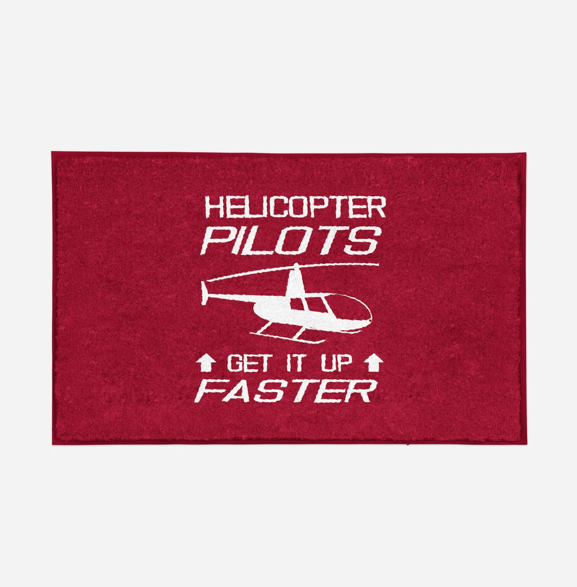 Helicopter Pilots Get It Up Faster Designed Door Mats