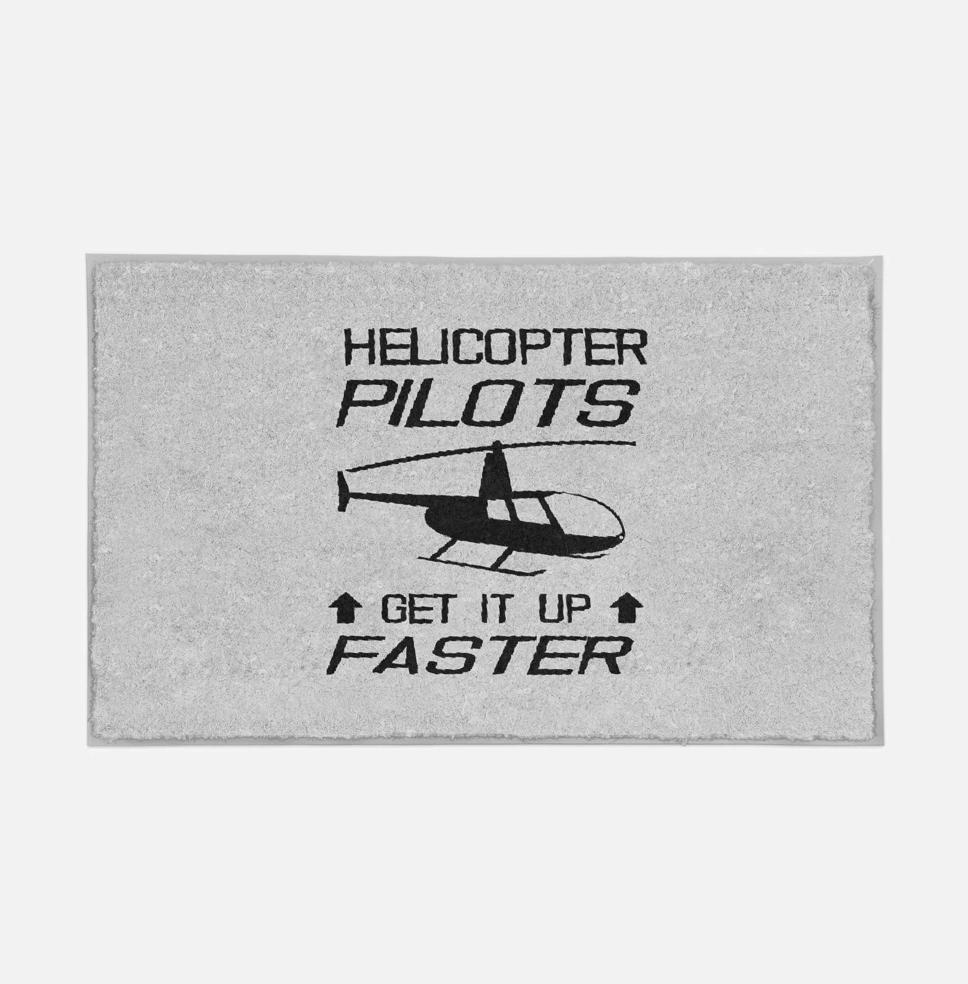 Helicopter Pilots Get It Up Faster Designed Door Mats