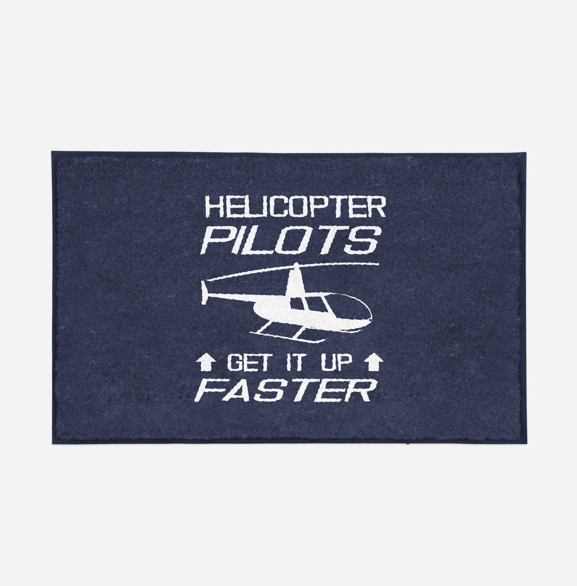 Helicopter Pilots Get It Up Faster Designed Door Mats