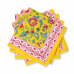 Henney Napkins, Set of 4 cute desktop display
