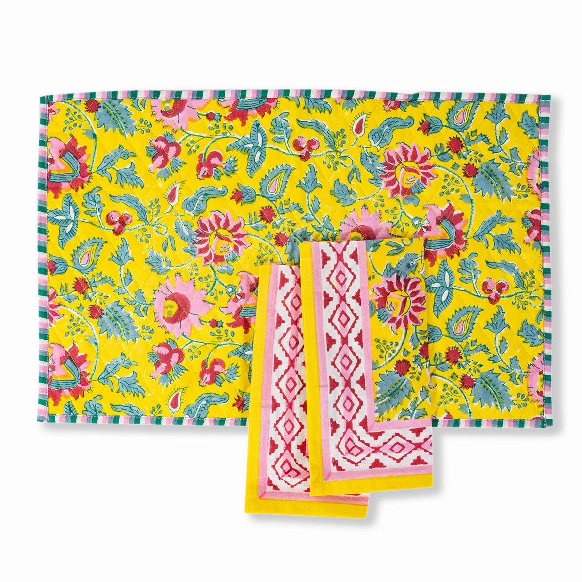 Henney Placemats, Set of 4