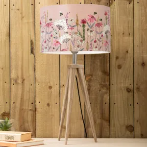Hermione Eva & Aratus Complete Table Lamp Grey/Blush modern fashion rug  