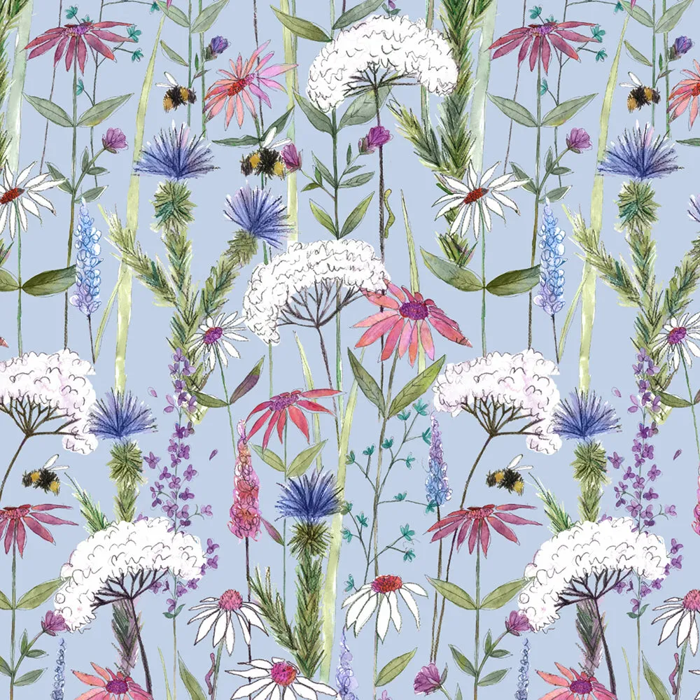Hermione Printed Cotton Made to Measure Roman Blinds Dawn