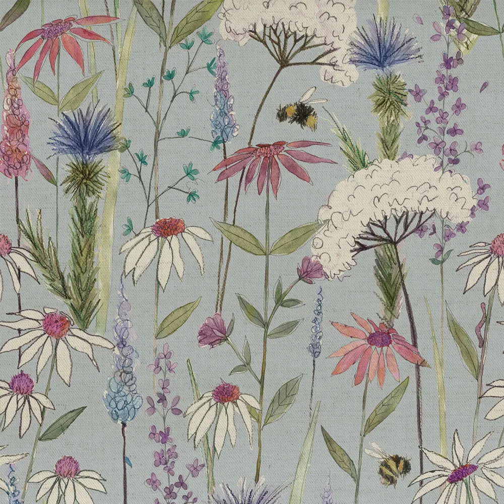 Hermione Printed Cotton Made to Measure Roman Blinds Dawn