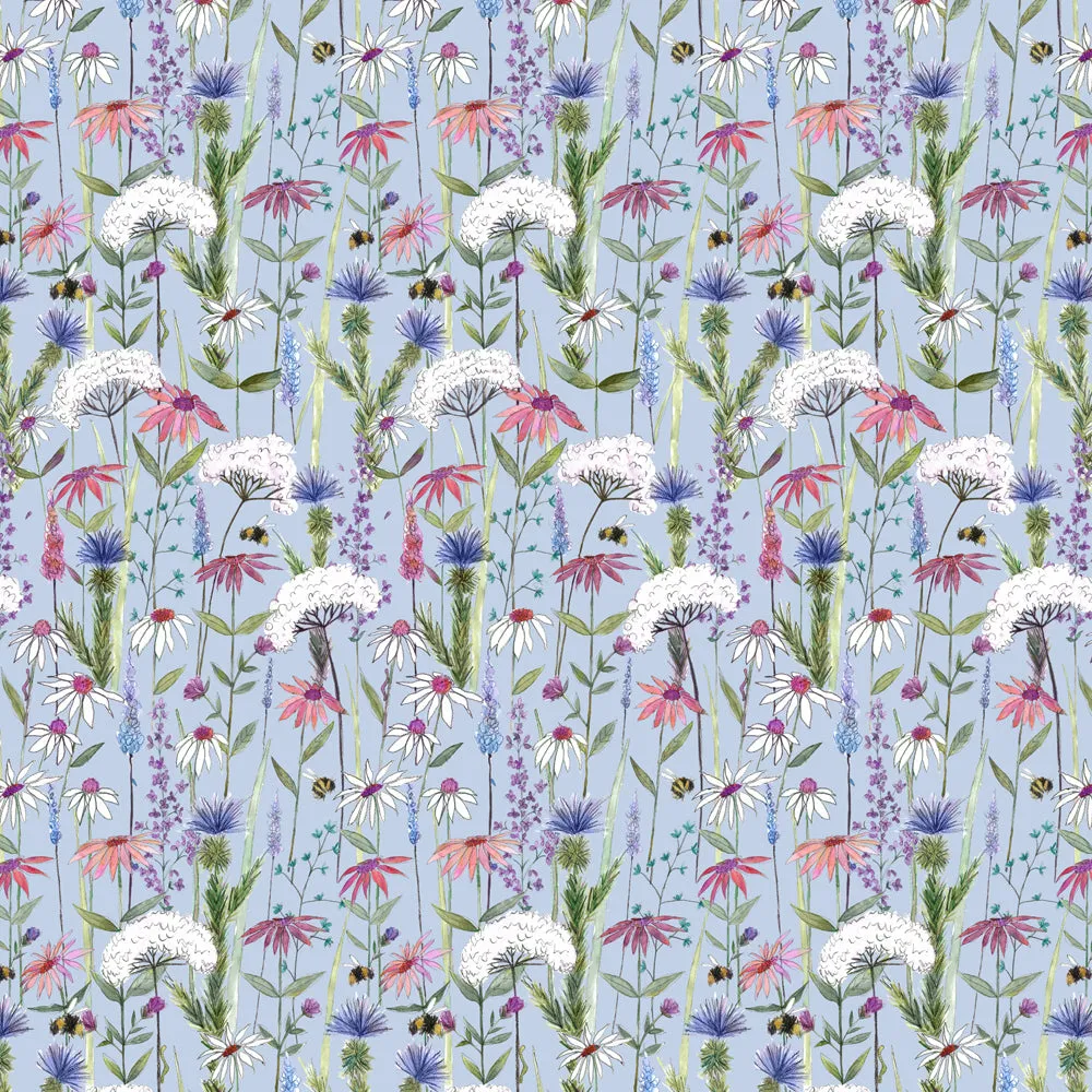 Hermione Printed Cotton Made to Measure Roman Blinds Dawn