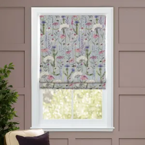 Hermione Printed Cotton Made to Measure Roman Blinds Dawn chic floor carpet  