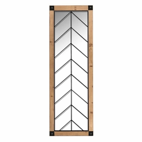 Herringbone Style Mirror wall pendant decor