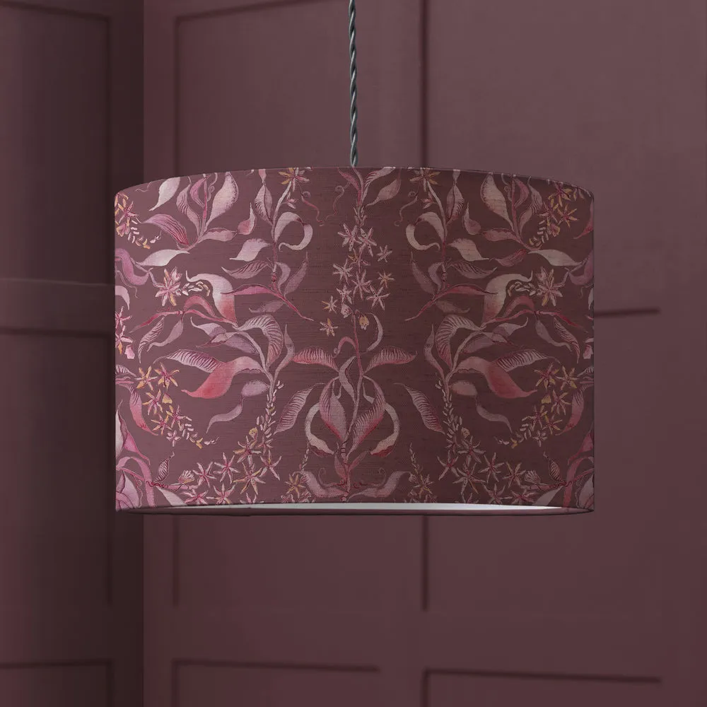Hettie Eva Printed Lamp Shade Ruby modern fashion rug  