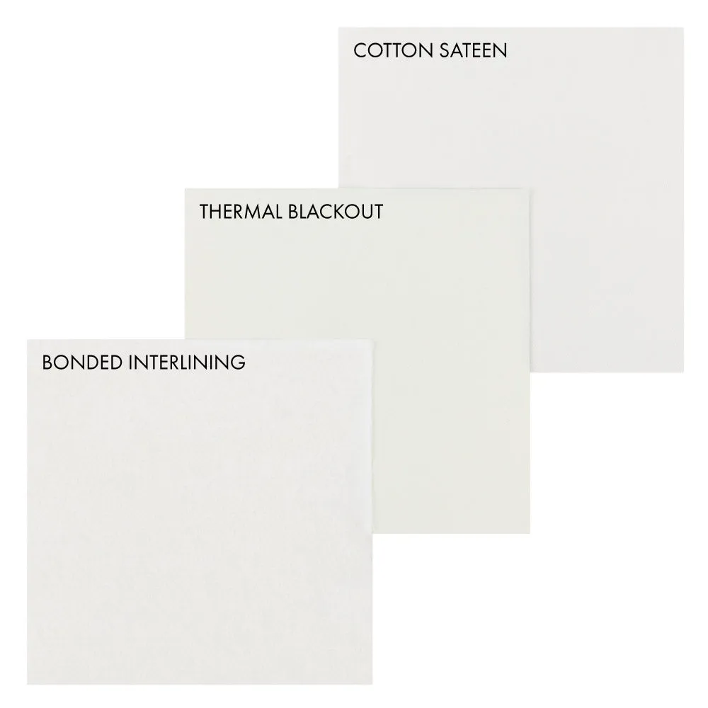 Hibbertia Printed Cotton Made to Measure Roman Blinds Haze/Cream