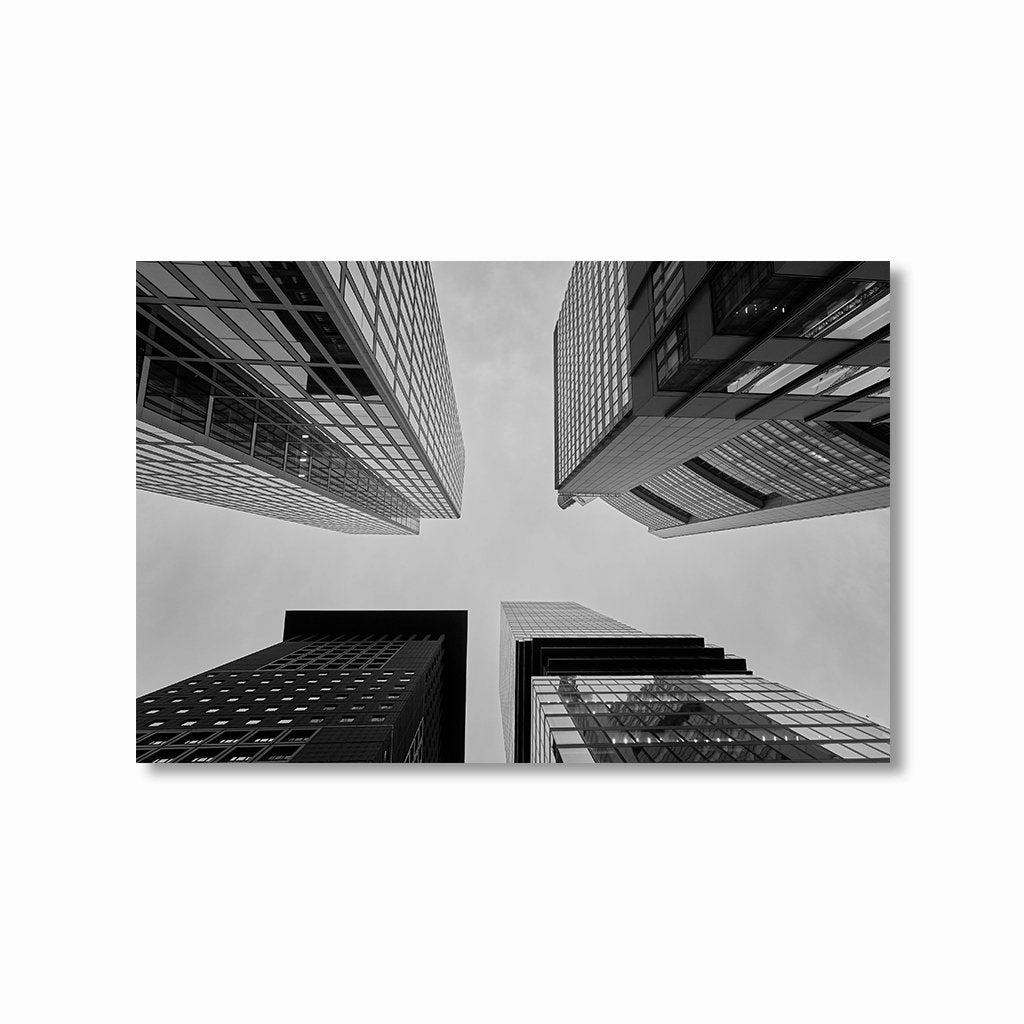 High-rise by Nenad Jovic framed mural artwork