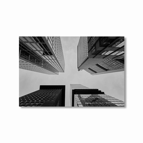High-rise by Nenad Jovic framed mural artwork