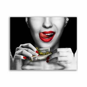 High Rollin by David Drake framed mural artwork