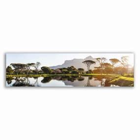 Holidays framed mural artwork