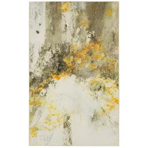 HOLLIE 8' X 10', Area Rug, Gold/Gray neutral everyday carpet