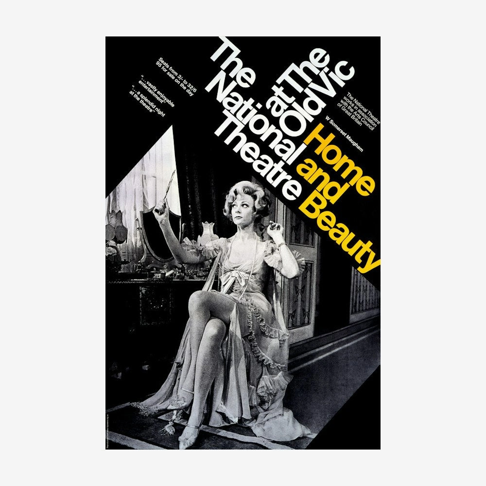 Home and Beauty 1968 Print star pattern wallpaper