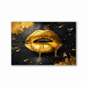 Honey Lips No1 by Himmelmiez framed mural artwork