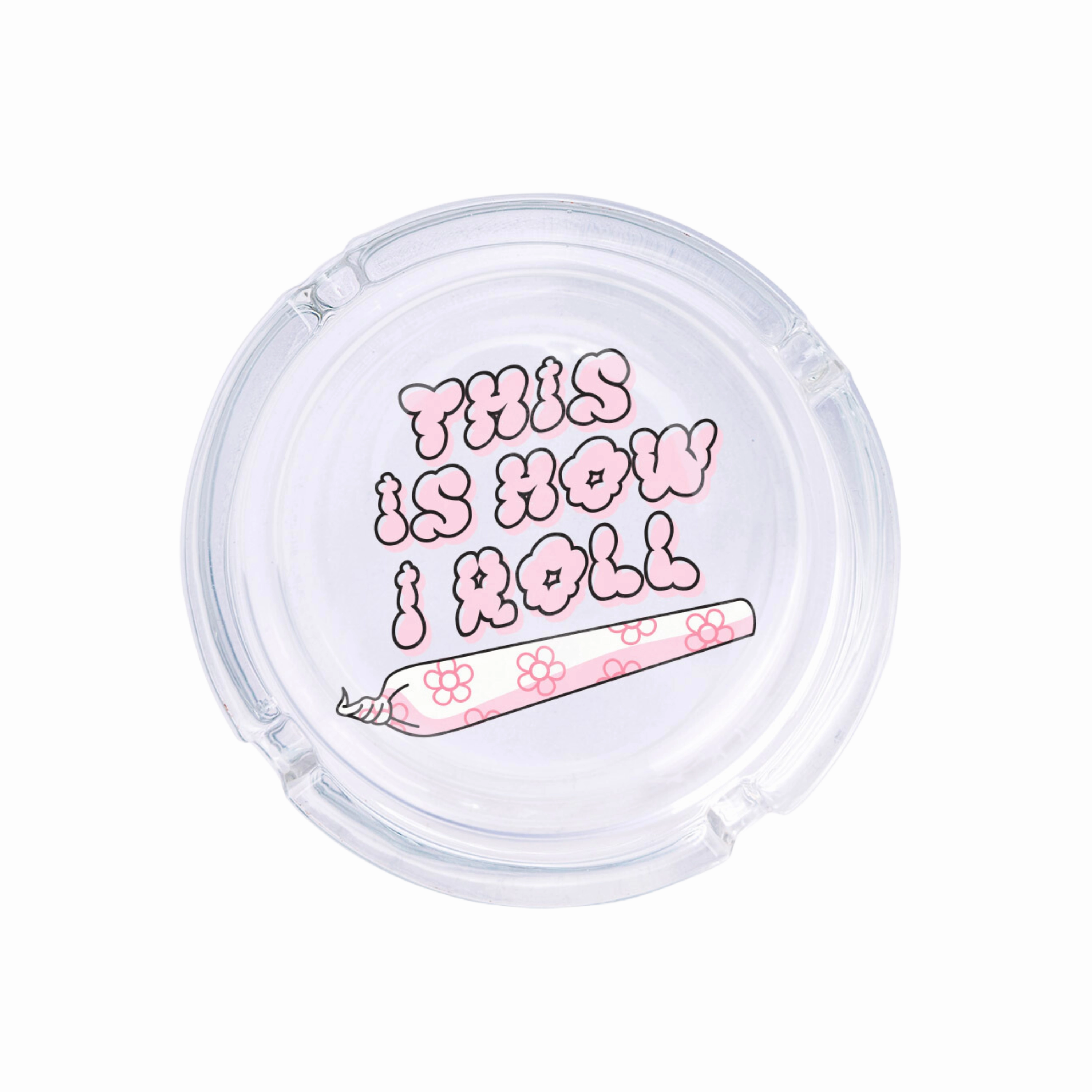 How I Roll Ashtray minimalist art object  