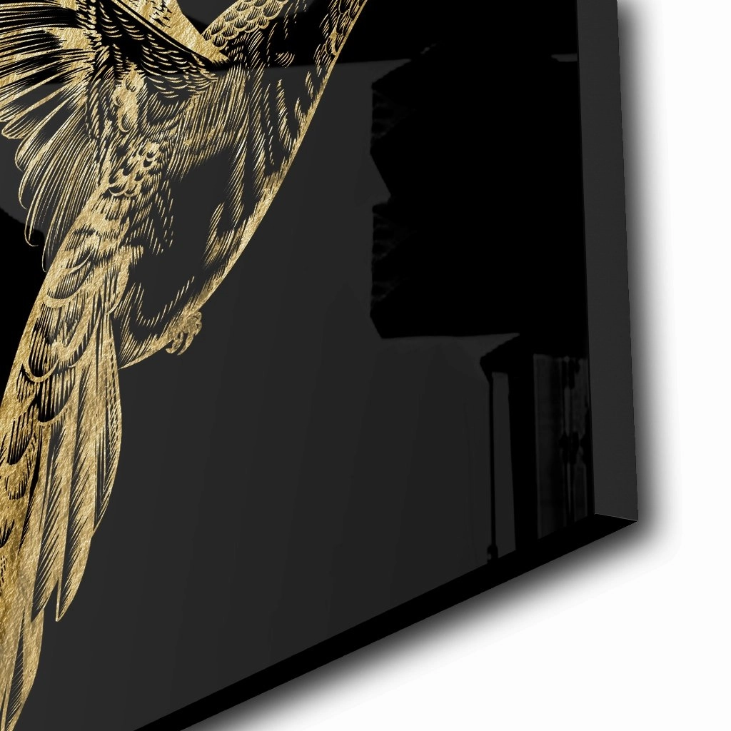 Humming-Bird Gold on Acrylic 