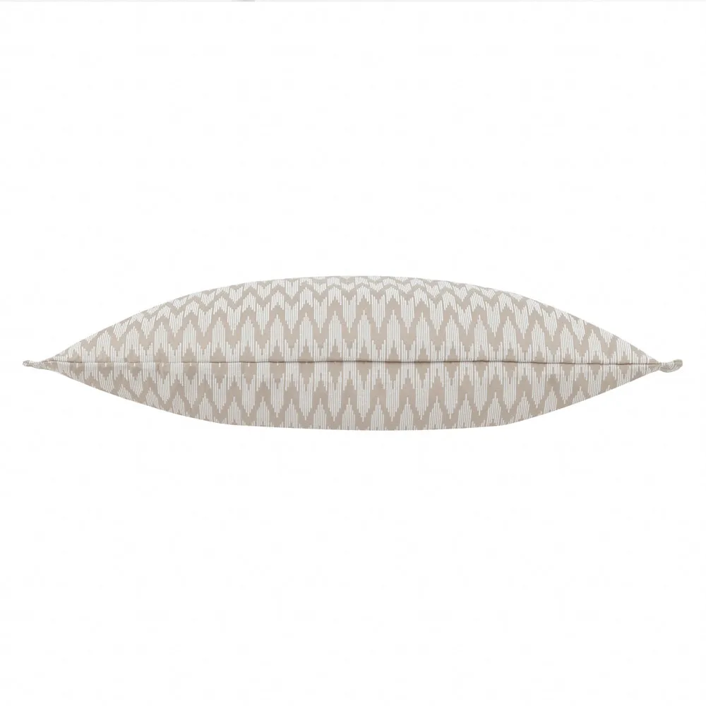 Hutton Woven Jacquard Cushion Linen