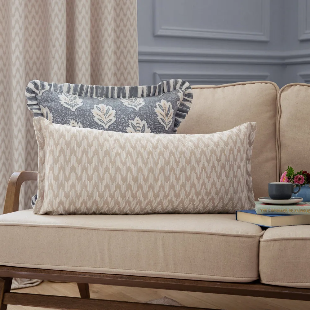 Hutton Woven Jacquard Cushion Linen modern fashion rug  