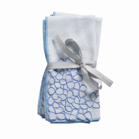 Hydrangea Dinner Napkins, Blue, Set of Two cute desktop display