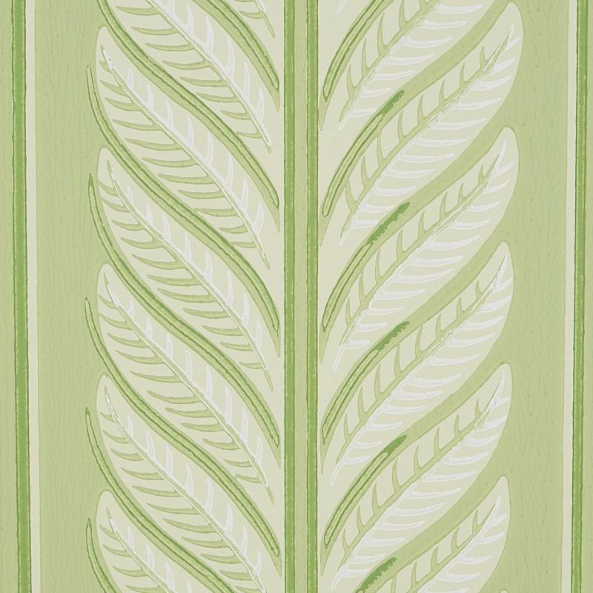 Hydrangea Drape in Green Wallpaper paper wall covering