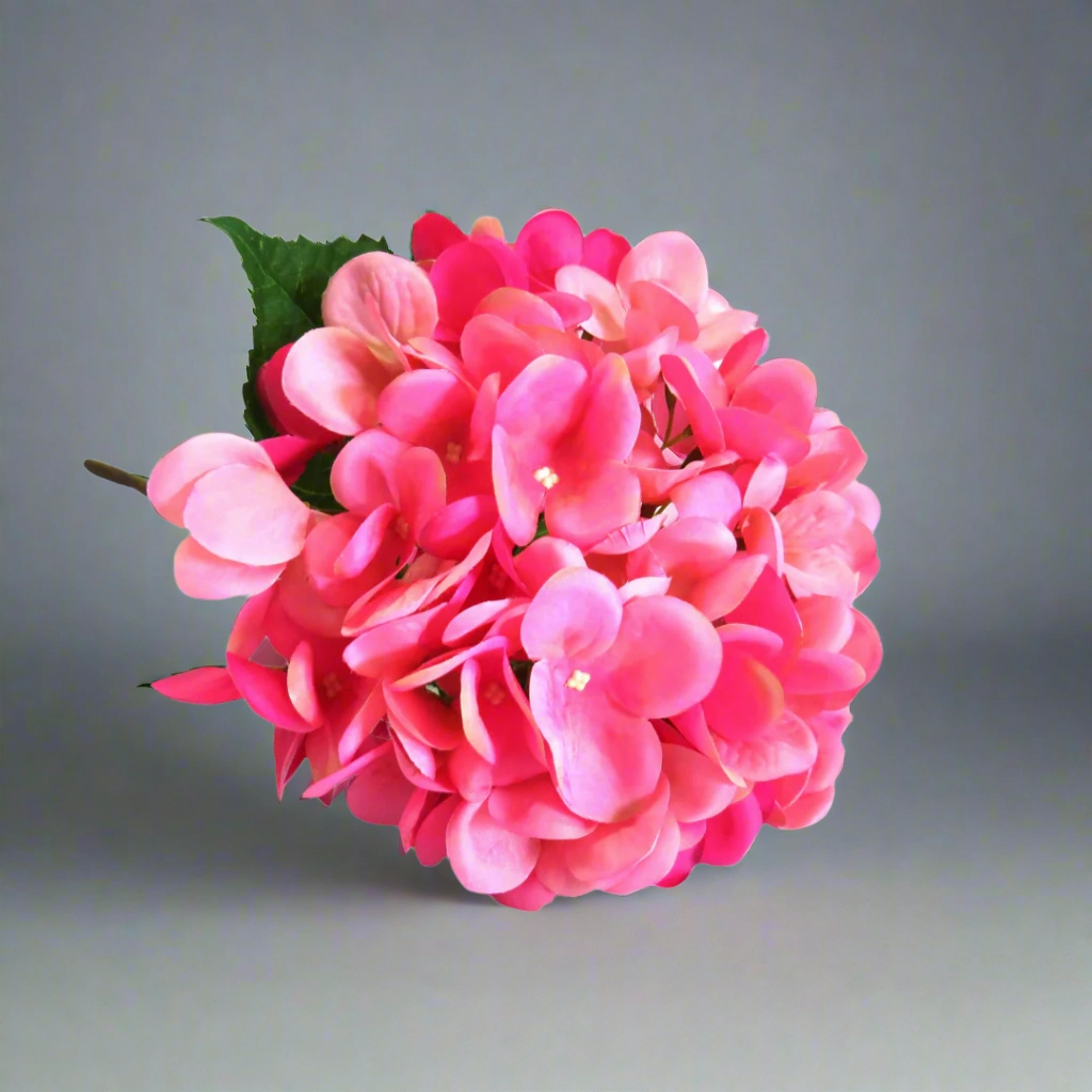 Hydrangea Pink Lightning decorative home ornament