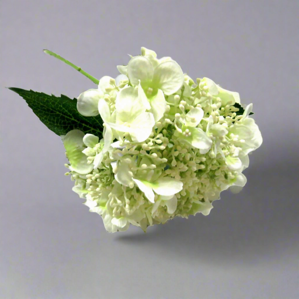 Hydrangea Quercifolia Bridal decorative home ornament