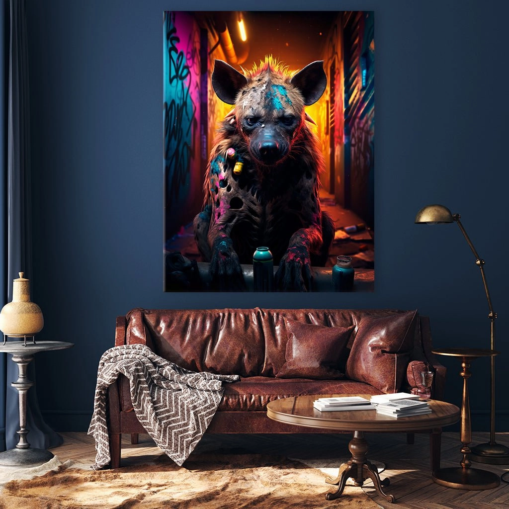 Hyena Graffiti by Zenzdesign 