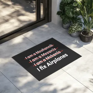 I Fix Airplanes Designed Door Mats door entrance rug